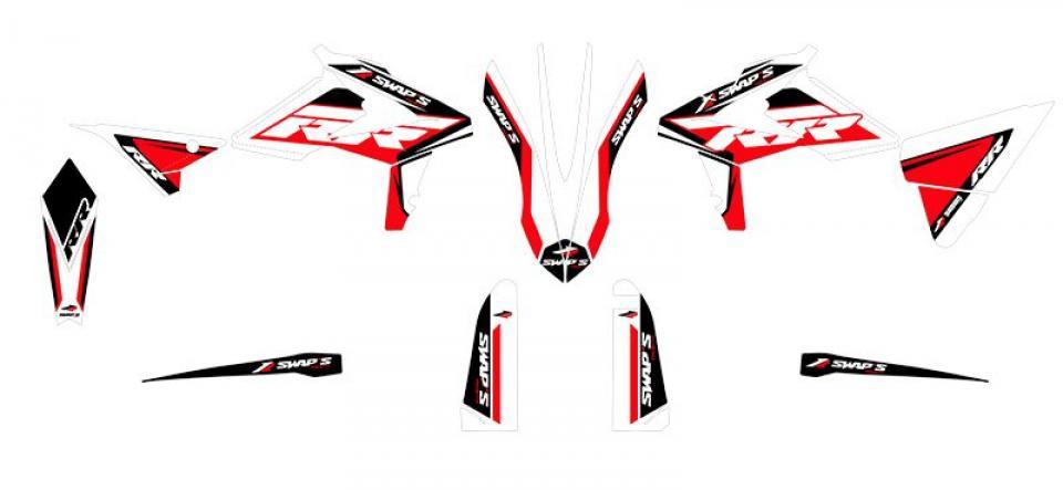 Autocollant stickers Swaps pour Moto Beta 250 Rr 2T 2018 Neuf