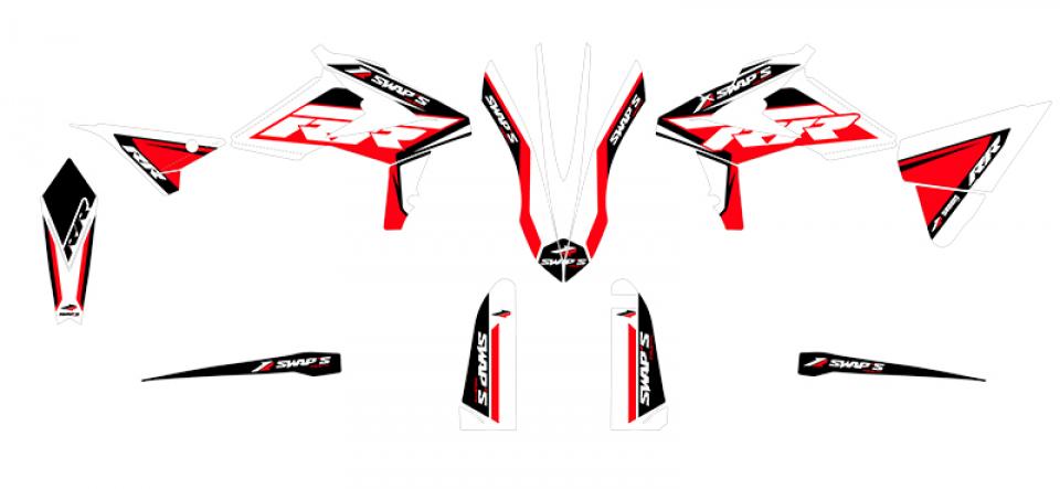 Autocollant stickers Swaps pour Moto Beta 390 Rr 4T 2018 Neuf