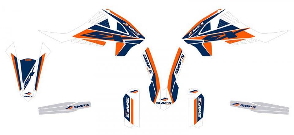 Autocollant stickers Swaps pour Moto KTM 65 SX 2016 à 2018 Neuf