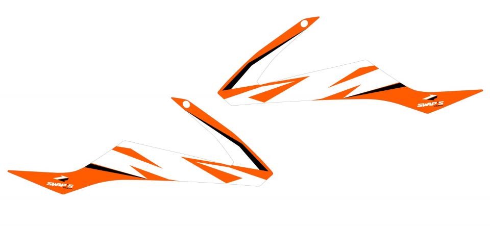 Autocollant stickers Swaps pour Moto KTM 250 Exc 2T 2017 Neuf