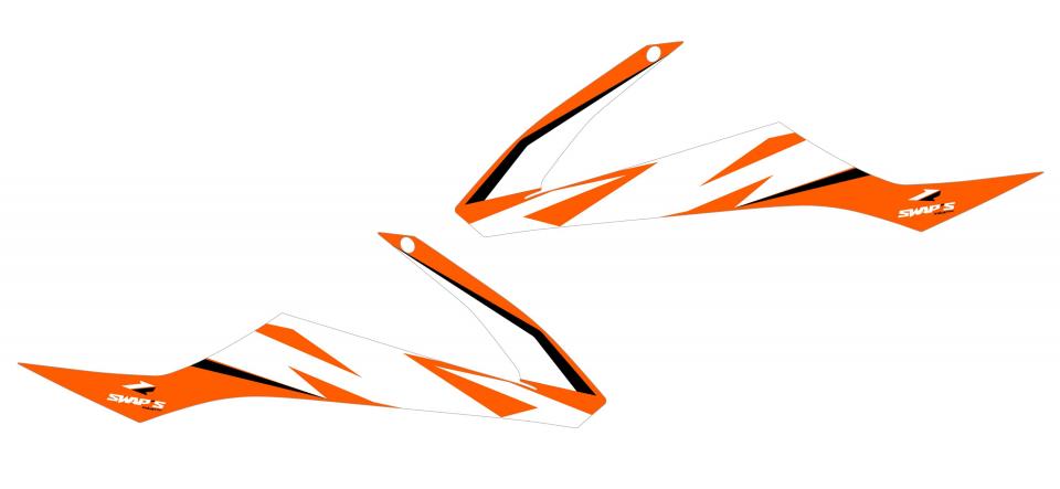 Autocollant stickers Swaps pour Moto KTM 85 Sx Grandes Roues 2018 Neuf