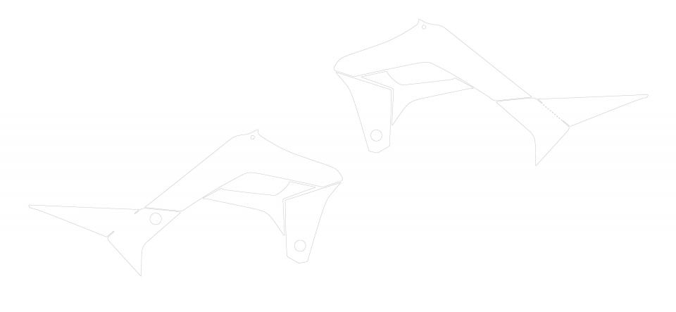 Autocollant stickers Swaps pour Moto Sherco 250 Se 2T Enduro 2017 à 2018 Neuf