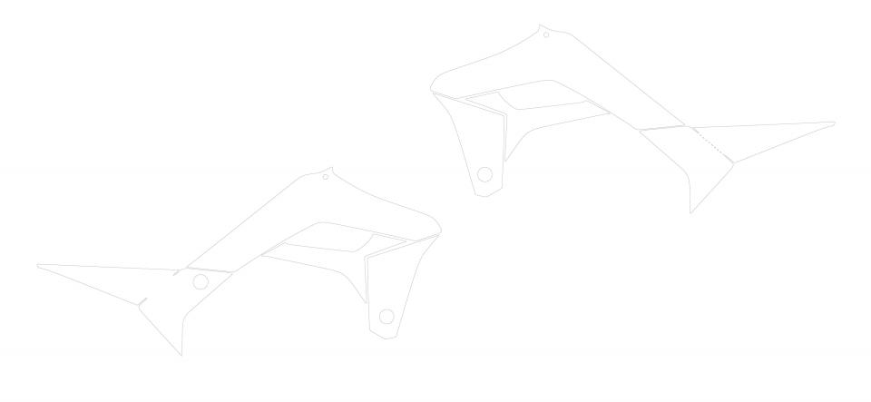 Autocollant stickers Swaps pour Moto Sherco 250 Se 2T Enduro 2017 à 2018 Neuf