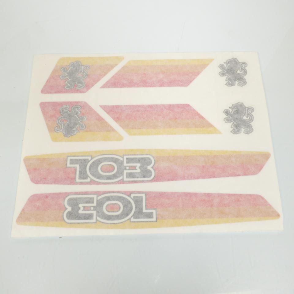 photo piece : Autocollant stickers->Peugeot 103