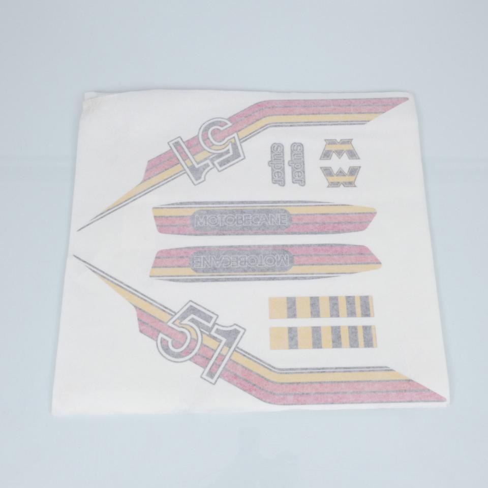 photo piece : Autocollant stickers->MBK 51 Super