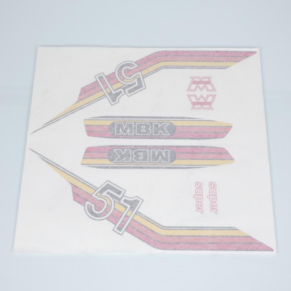 photo piece : Autocollant stickers->MBK 51 Super