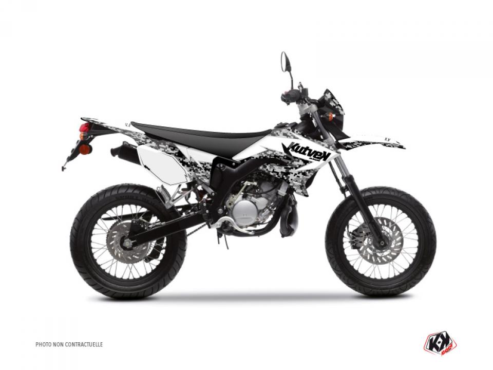 Autocollant stickers Kutvek pour Moto Derbi 50 Senda R Drd Pro 2007 à 2011 Neuf
