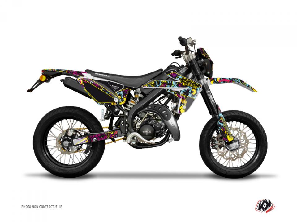 Autocollant stickers Kutvek pour Moto Rieju 50 MRT 2009 à 2022 Neuf