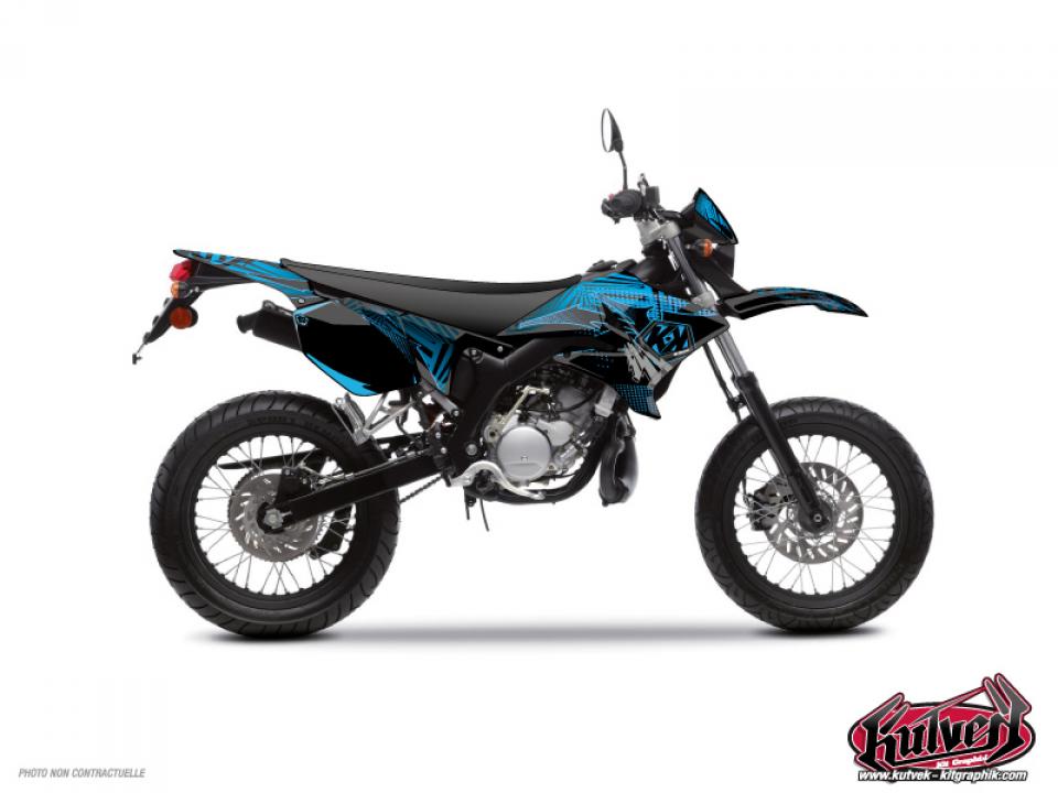 Autocollant stickers Kutvek pour Moto Yamaha 50 Dt X Sm (5T) 2007 à 2011 Neuf