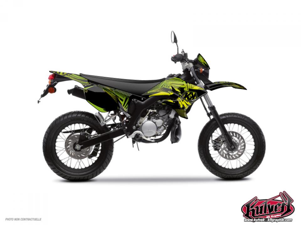 Autocollant stickers Kutvek pour Moto Yamaha 50 Dt X Sm (5T) 2007 à 2011 Neuf