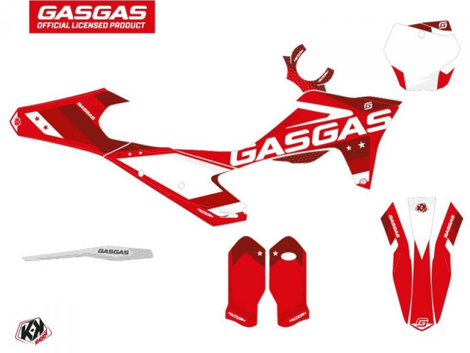 Autocollant stickers Kutvek pour Moto Gas gas 450 MC F 2021 à 2022 Neuf