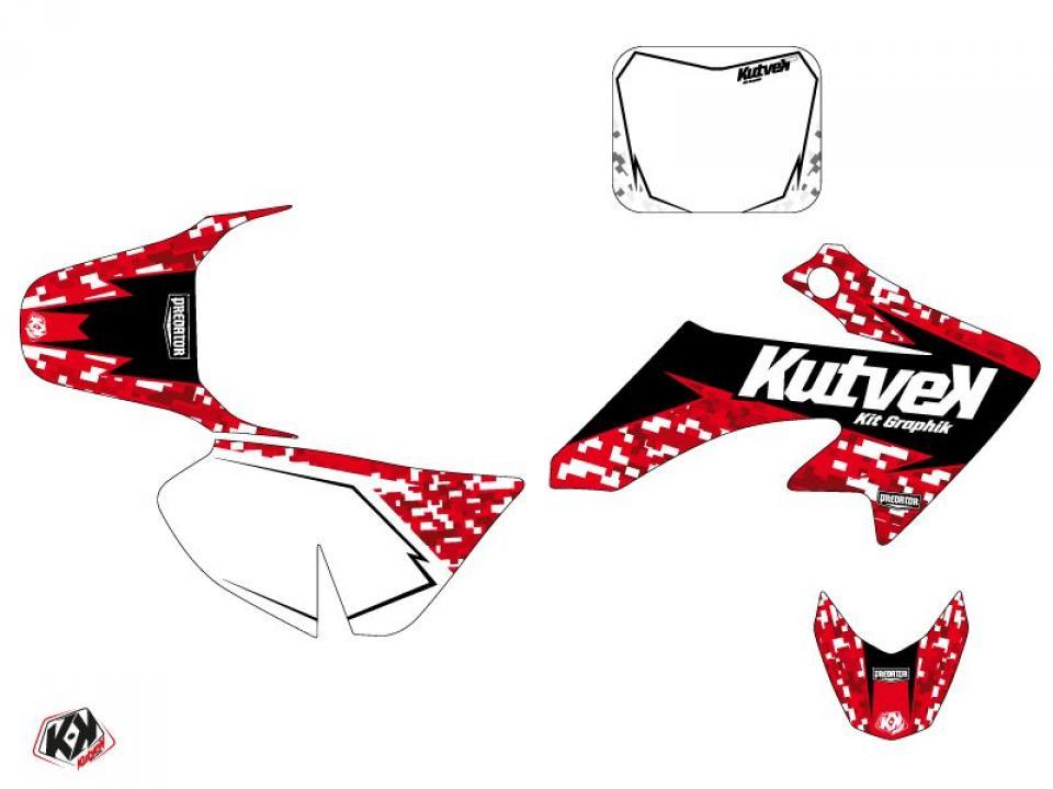 Autocollant stickers Kutvek pour Moto Honda 50 Cr-F 2007 à 2012 Neuf