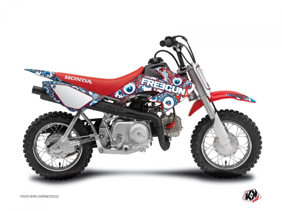 Autocollant stickers Kutvek pour Moto Honda 50 Cr-F 2007 à 2012 Neuf
