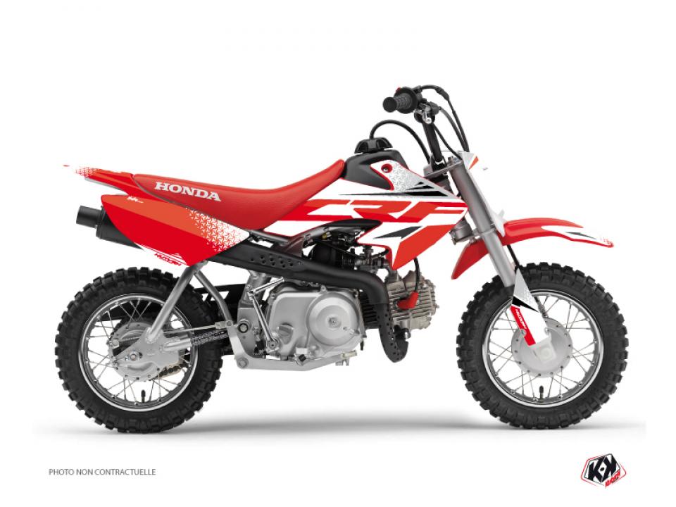 Autocollant stickers Kutvek pour Moto Honda 50 Cr-F 2007 à 2012 Neuf