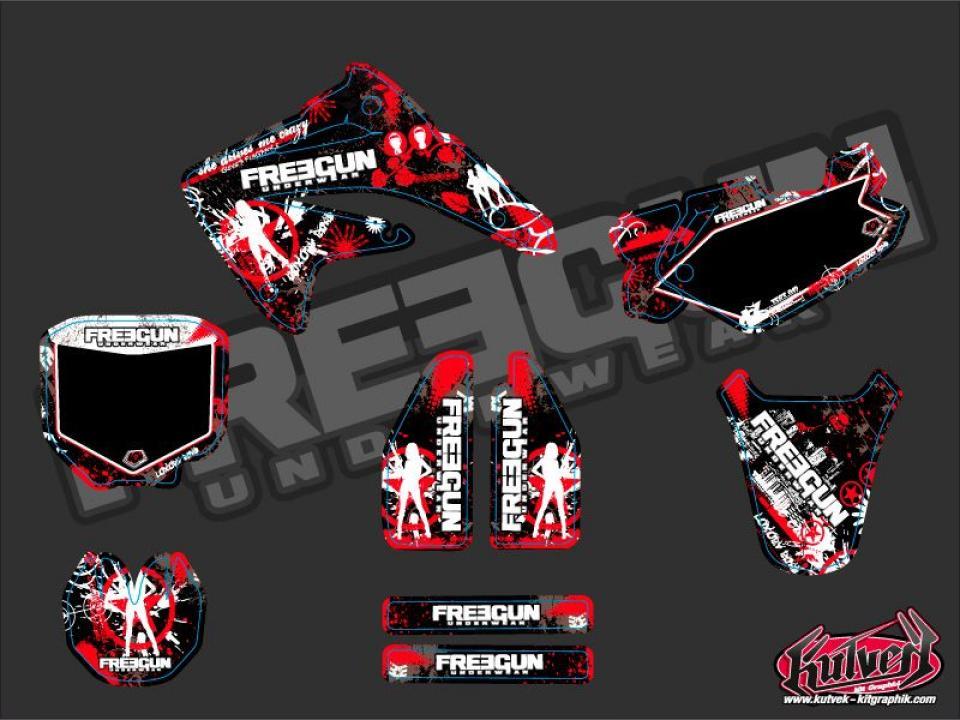 Autocollant stickers pour Honda Cr R