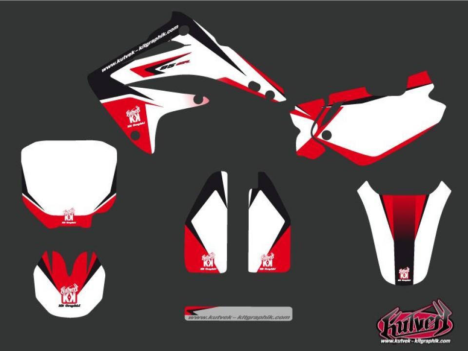 Autocollant stickers Kutvek pour Moto Honda 250 Cr R 2004 à 2007 Neuf