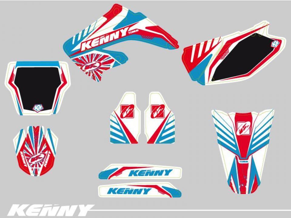 Autocollant stickers Kutvek pour Moto Honda 125 Cr R 1991 à 1992 Neuf