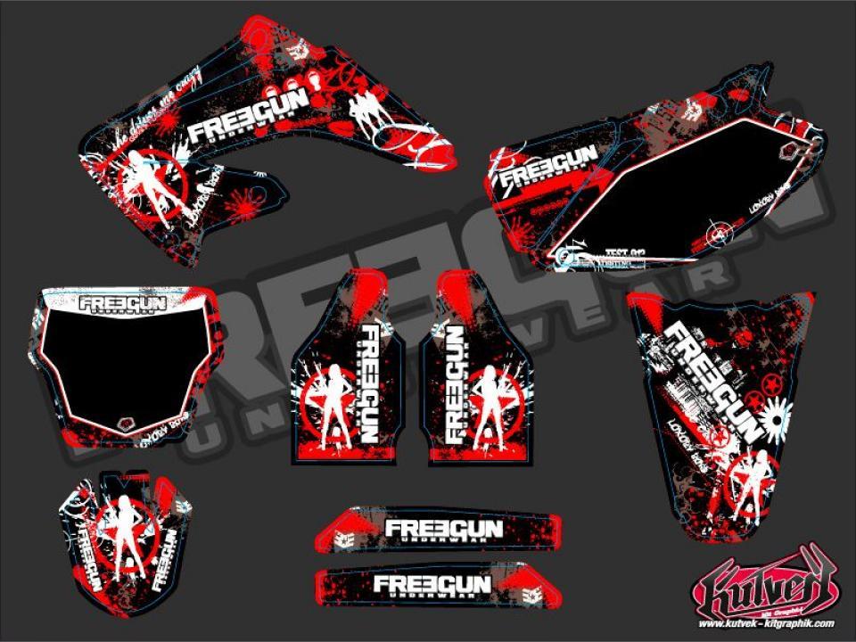 Autocollant stickers pour Honda Cr R