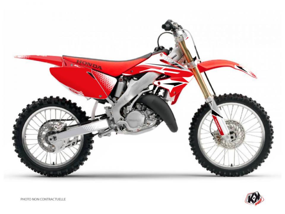 Autocollant stickers Kutvek pour Moto Honda 125 Cr R 1991 à 1992 Neuf