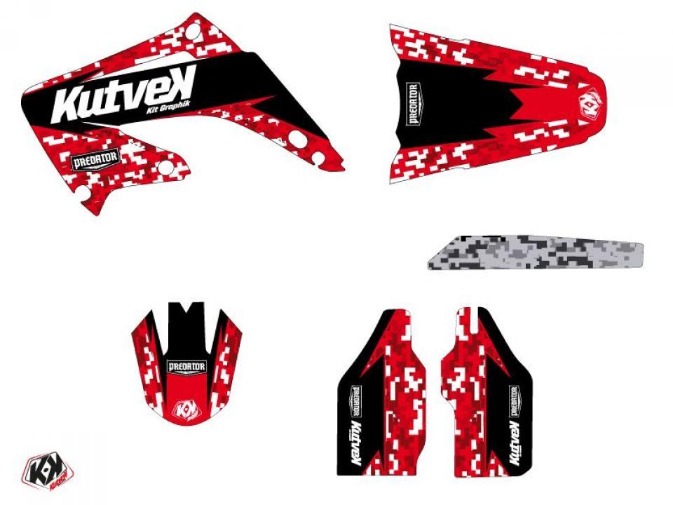 Autocollant stickers Kutvek pour Moto Honda 125 Cr R 1998 à 1999 Neuf