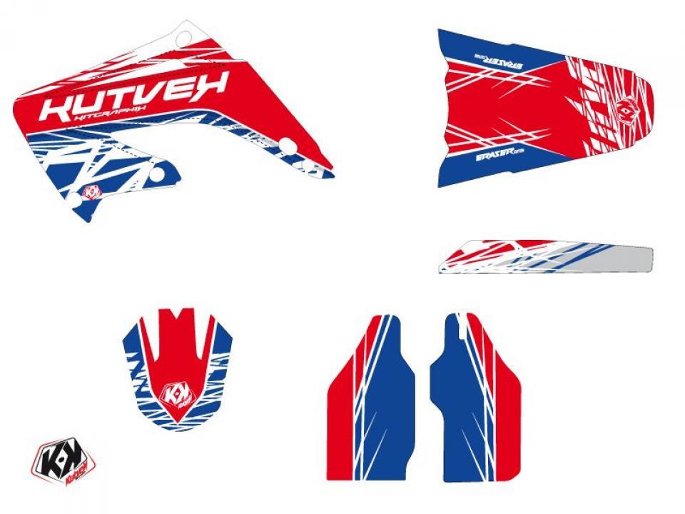 Autocollant stickers Kutvek pour Moto Honda 125 Cr R 1998 à 1999 Neuf