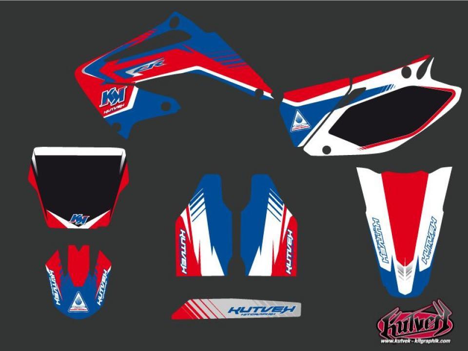 Autocollant stickers Kutvek pour Moto Honda 125 Cr R 1998 à 1999 Neuf