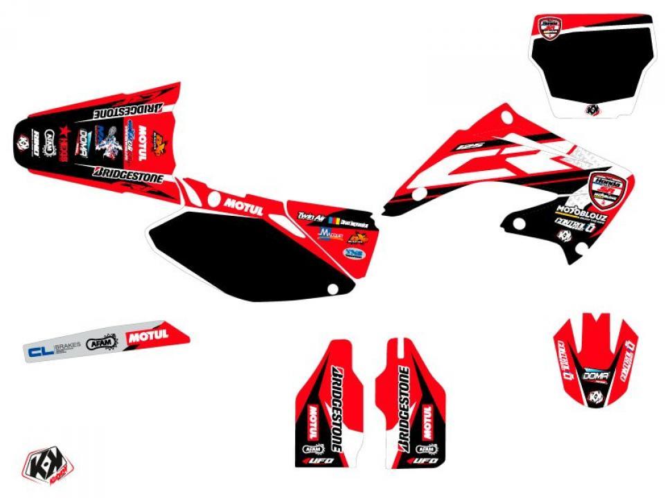 Autocollant stickers Kutvek pour Moto Honda 125 Cr R 2000 à 2001 Neuf