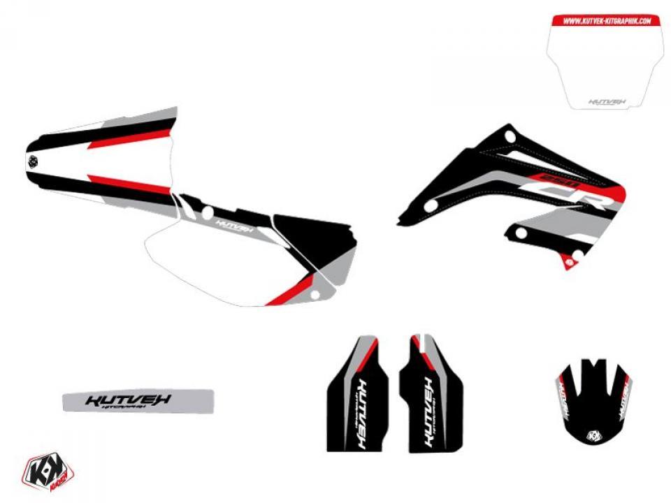 Autocollant stickers Kutvek pour Moto Honda 125 Cr R 2000 à 2001 Neuf