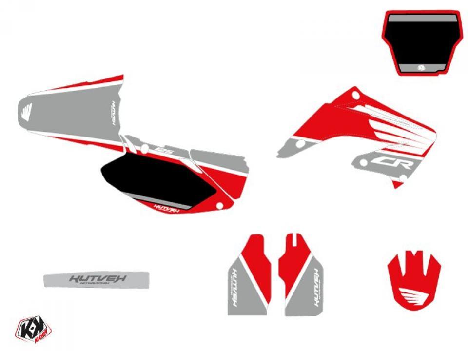 Autocollant stickers Kutvek pour Moto Honda 125 Cr R 2000 à 2001 Neuf