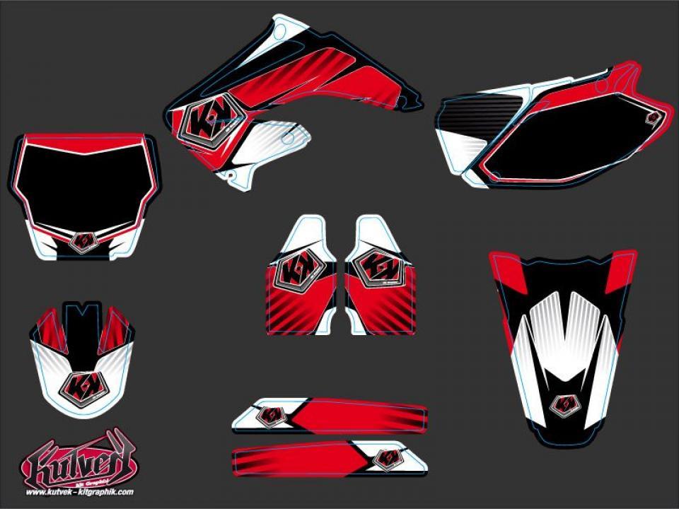 Autocollant stickers Kutvek pour Moto Honda 125 Cr R 2002 à 2003 Neuf