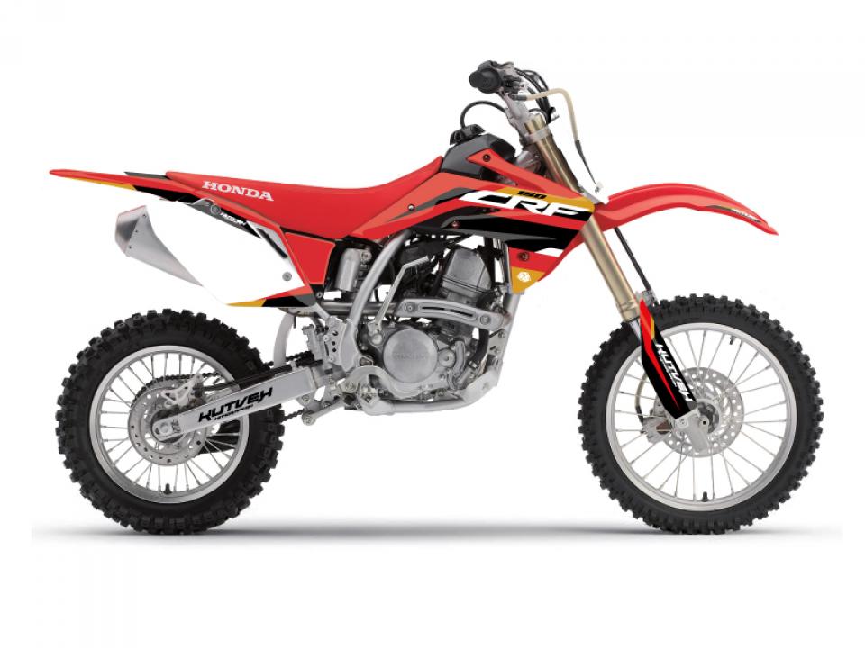 Autocollant stickers Kutvek pour Moto Honda 150 Cr-F Rb Grandes Roues 2007 à 2024 Neuf