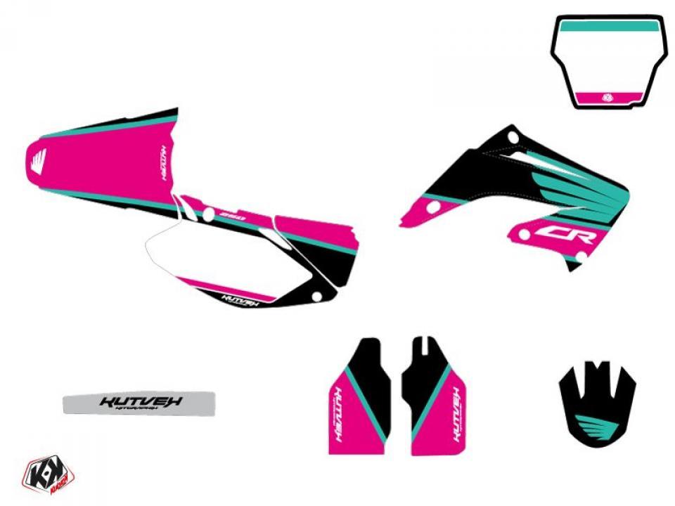 Autocollant stickers Kutvek pour Moto Honda 250 Cr R 1993 à 1994 Neuf