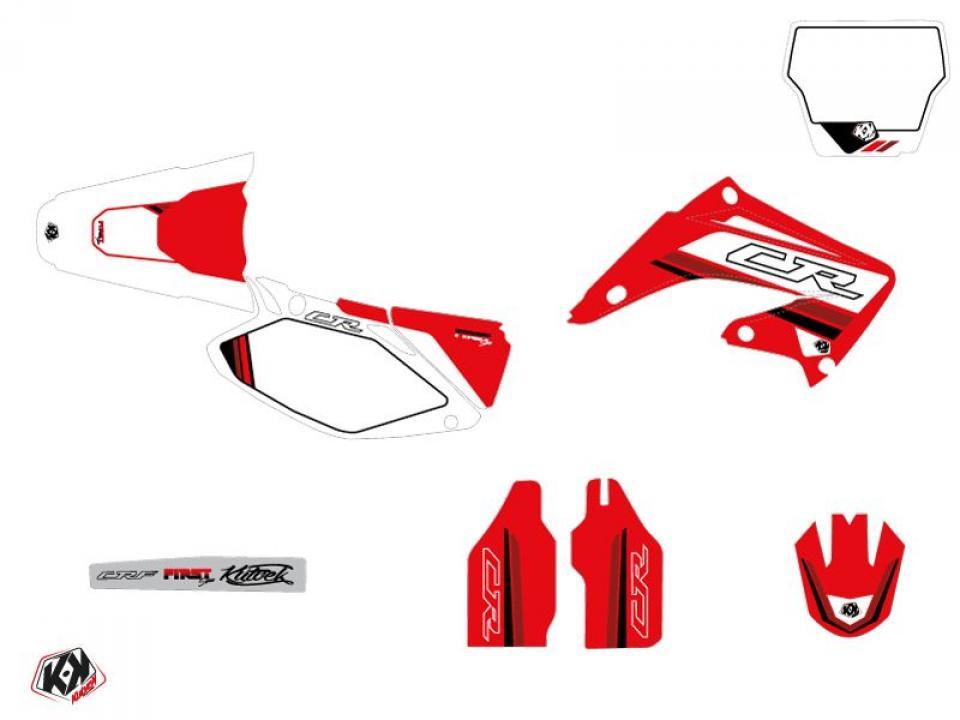 Autocollant stickers Kutvek pour Moto Honda 250 Cr R 2000 à 2001 Neuf