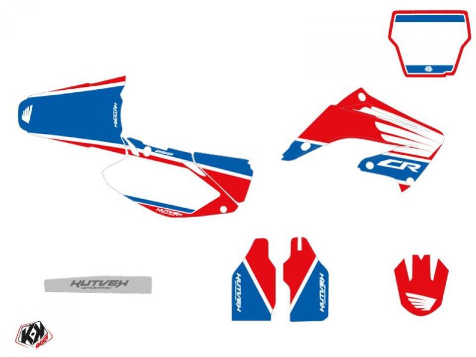 Autocollant stickers Kutvek pour Moto Honda 250 Cr R 2004 à 2007 Neuf