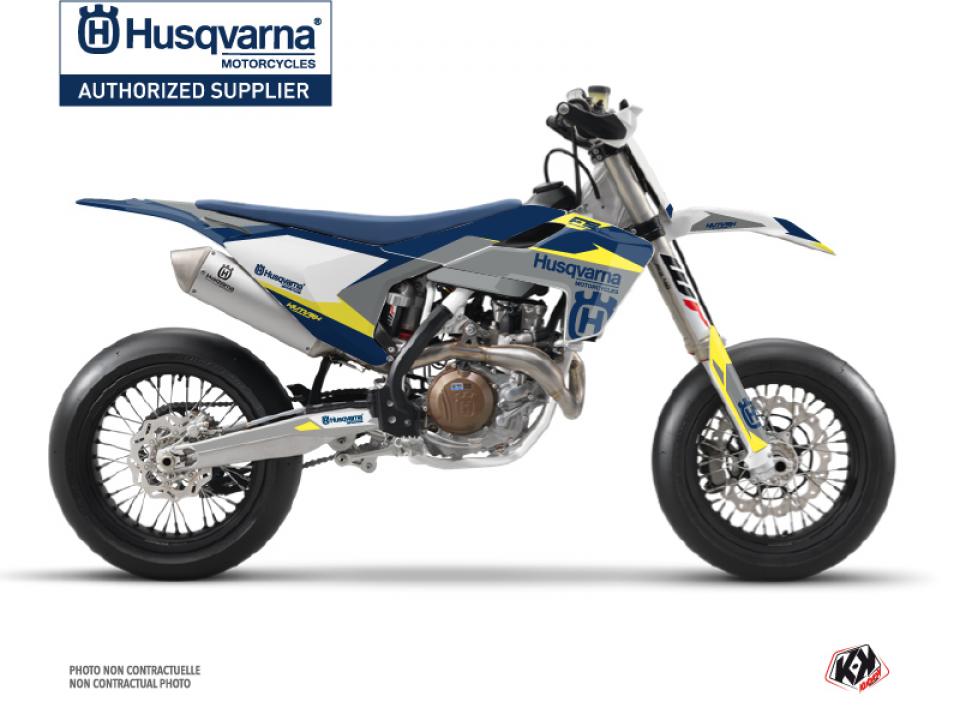 Autocollant stickers Kutvek pour Moto Husqvarna 450 Fs Supermoto 2014 à 2015 Neuf