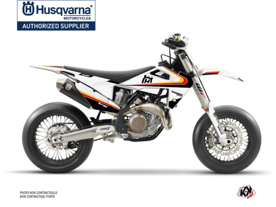 Autocollant stickers Kutvek pour Moto Husqvarna 450 Fs Supermoto 2014 à 2015 Neuf