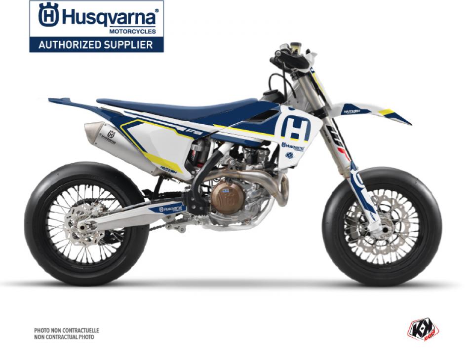 Autocollant stickers Kutvek pour Moto Husqvarna 450 Fs Supermoto 2016 à 2018 Neuf