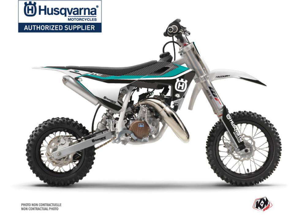 Autocollant stickers Kutvek pour Moto Husqvarna 50 TC 2017 à 2018 Neuf