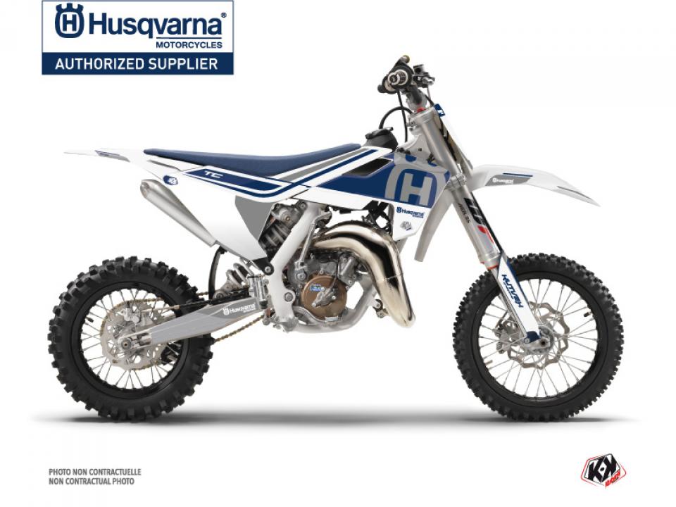 Autocollant stickers Kutvek pour Moto Husqvarna 50 TC 2017 à 2018 Neuf