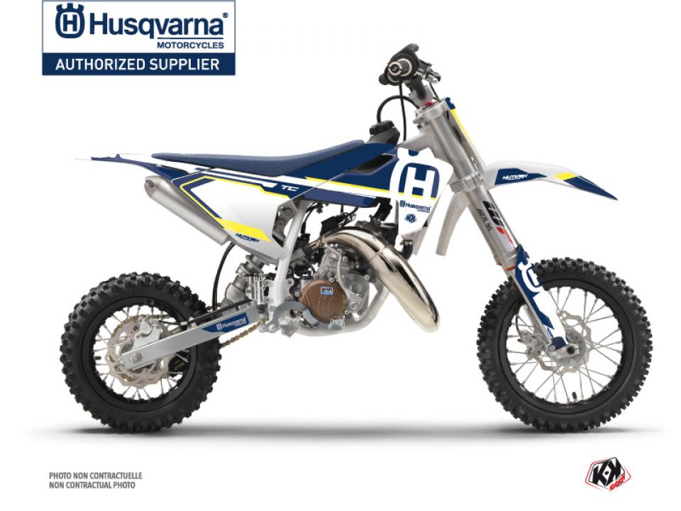 Autocollant stickers Kutvek pour Moto Husqvarna 50 TC 2017 à 2018 Neuf