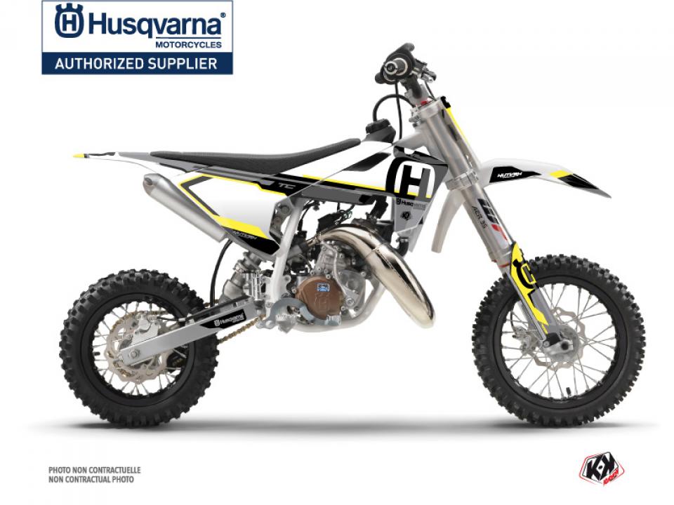Autocollant stickers Kutvek pour Moto Husqvarna 50 TC 2017 à 2018 Neuf