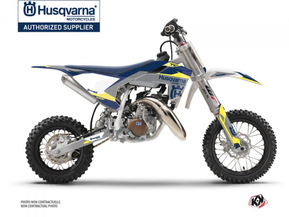 Autocollant stickers Kutvek pour Moto Husqvarna 50 TC 2017 à 2018 Neuf