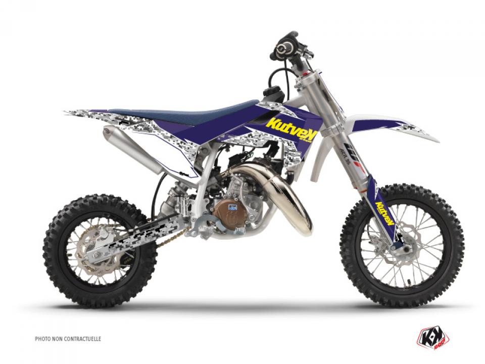 Autocollant stickers Kutvek pour Moto Husqvarna 50 TC 2017 à 2018 Neuf