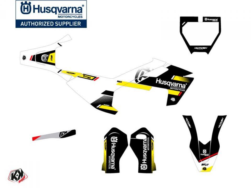 Autocollant stickers Kutvek pour Moto Husqvarna 50 TC 2017 à 2018 Neuf