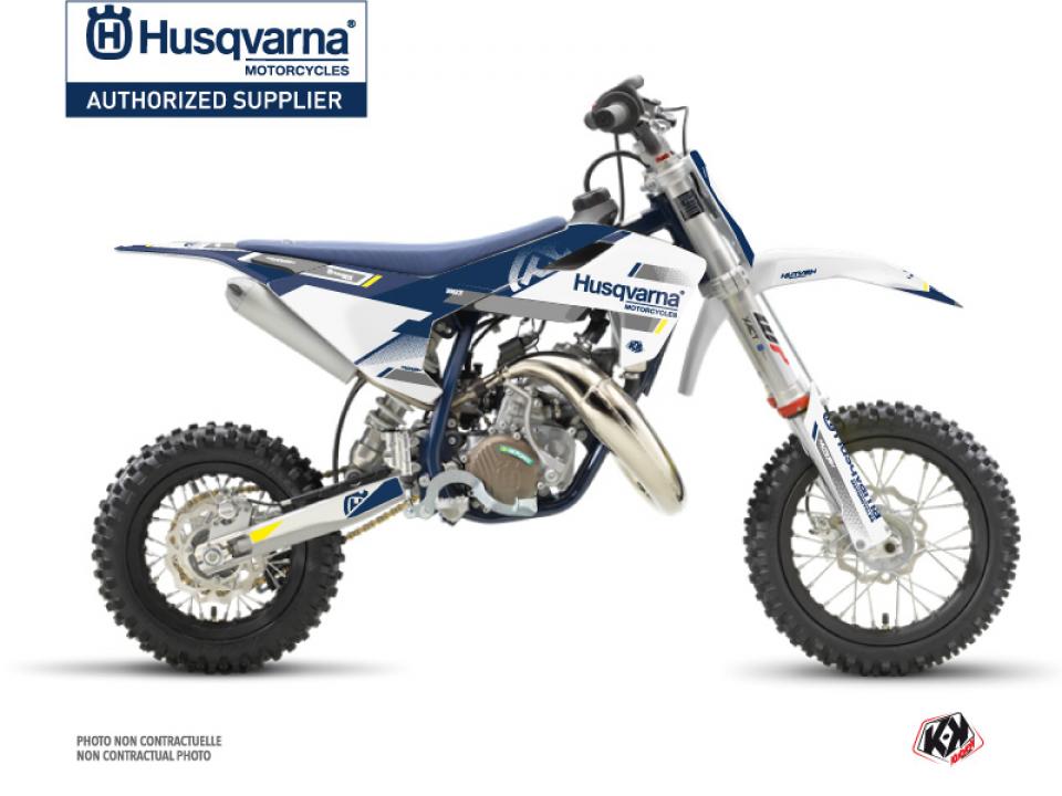 Autocollant stickers Kutvek pour Moto Husqvarna 50 TC 2017 à 2018 Neuf