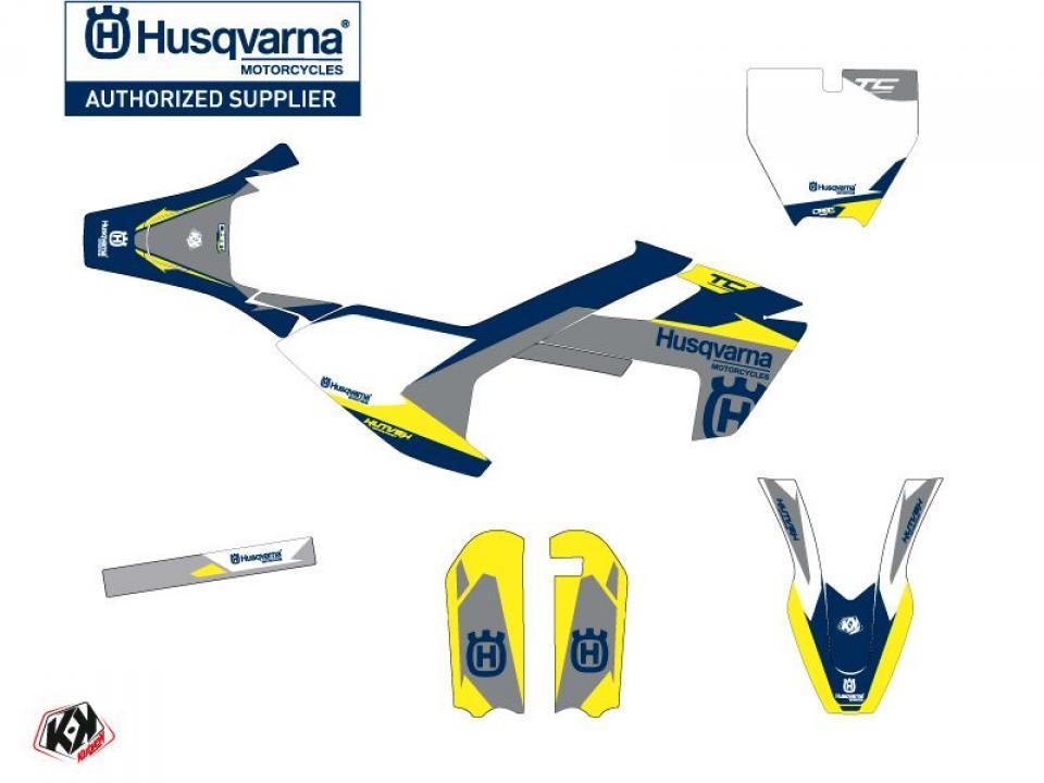 Autocollant stickers Kutvek pour Moto Husqvarna 50 TC 2020 à 2023 Neuf