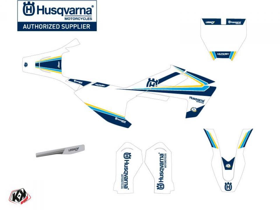 Autocollant stickers Kutvek pour Moto Husqvarna 50 TC 2020 à 2023 Neuf