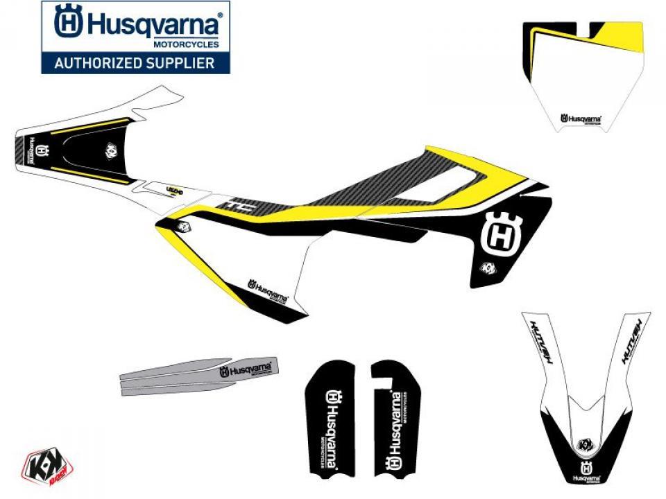 Autocollant stickers Kutvek pour Moto Husqvarna 65 TC 2017 à 2023 Neuf