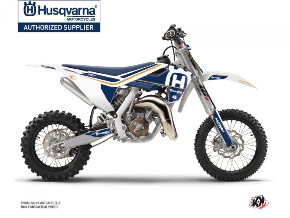 Autocollant stickers Kutvek pour Moto Husqvarna 65 TC 2017 à 2023 Neuf