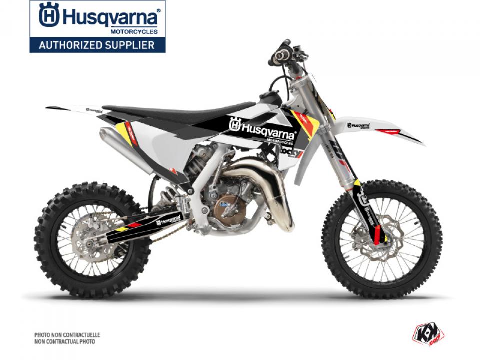 Autocollant stickers Kutvek pour Moto Husqvarna 65 TC 2017 à 2023 Neuf